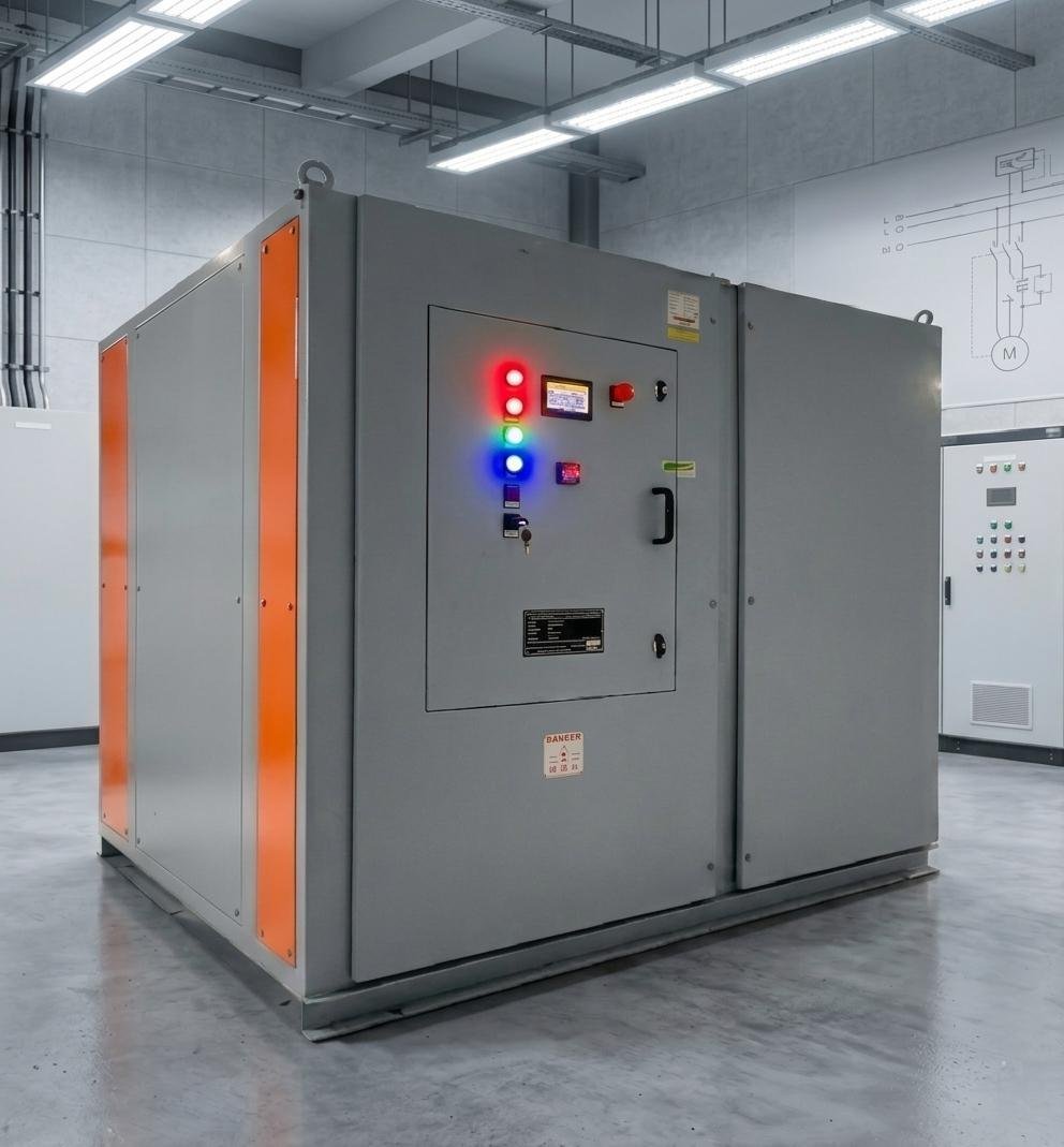 Modern engineering and manufacturing facility with precision equipment