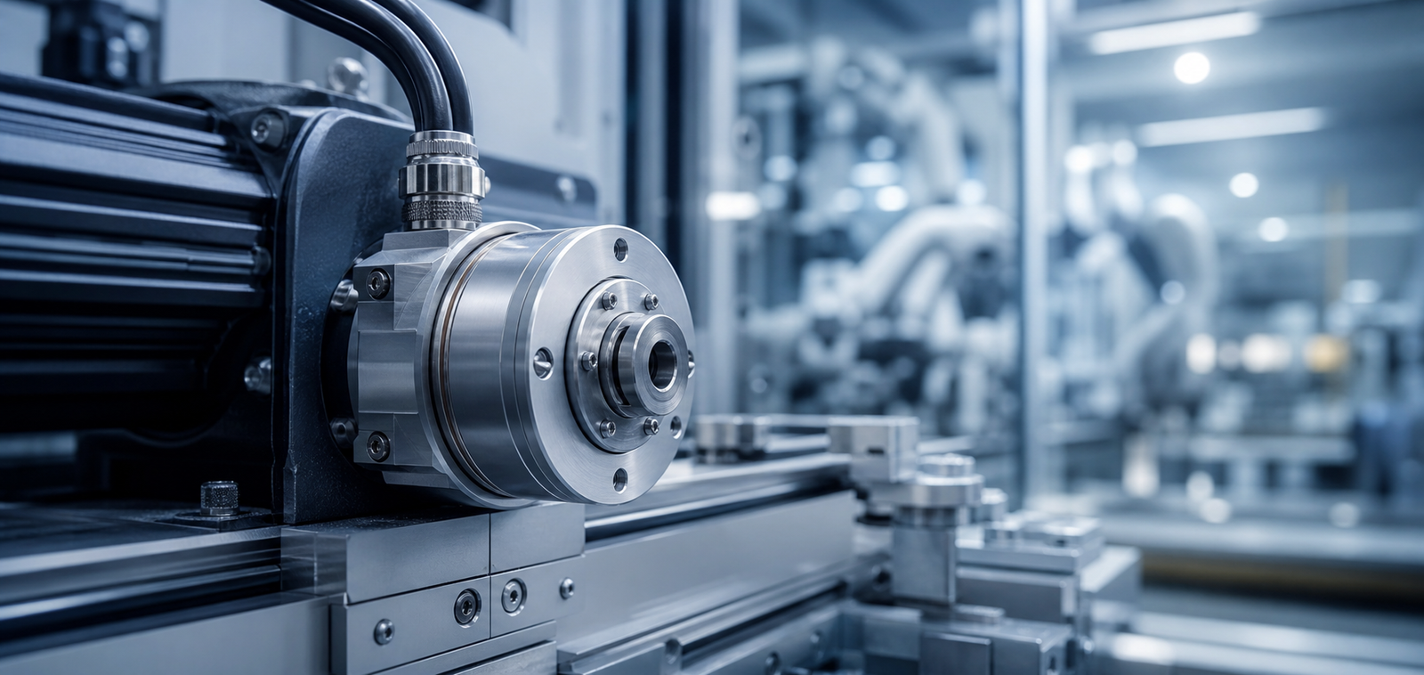 Industrial encoder for precision motion feedback