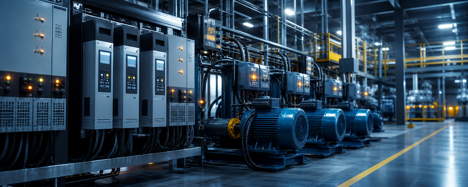 Motor control solutions for steel industry